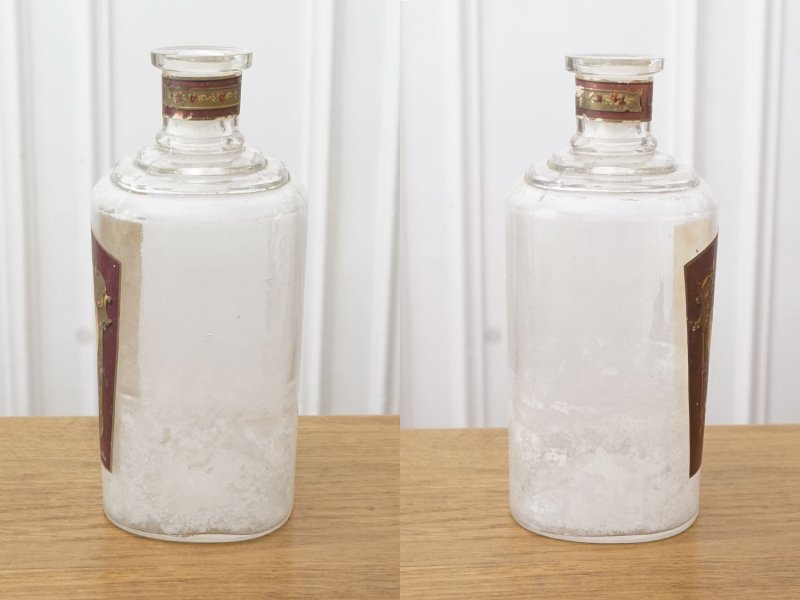 画像4: 19世紀末 アンティーク 菫のガーランド パフュームボトル ルーブル百貨店 LOTION VIOLETTE IMPERIALE - GRANDS MAGASINS DU LOUVRE PARIS -