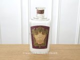 19世紀末 アンティーク 菫のガーランド パフュームボトル ルーブル百貨店 LOTION VIOLETTE IMPERIALE - GRANDS MAGASINS DU LOUVRE PARIS -
