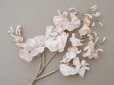 画像15: アンティーク 布花 大きなブーケ パウダーピンク