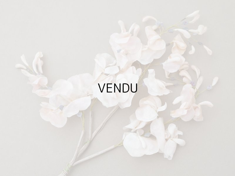 画像15: アンティーク 布花 大きなブーケ パウダーピンク