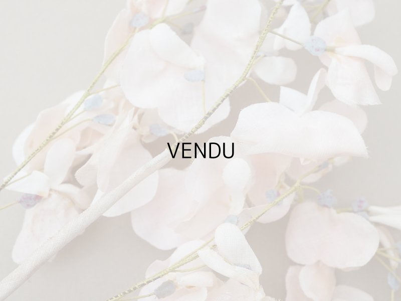 画像25: アンティーク 布花 大きなブーケ パウダーピンク