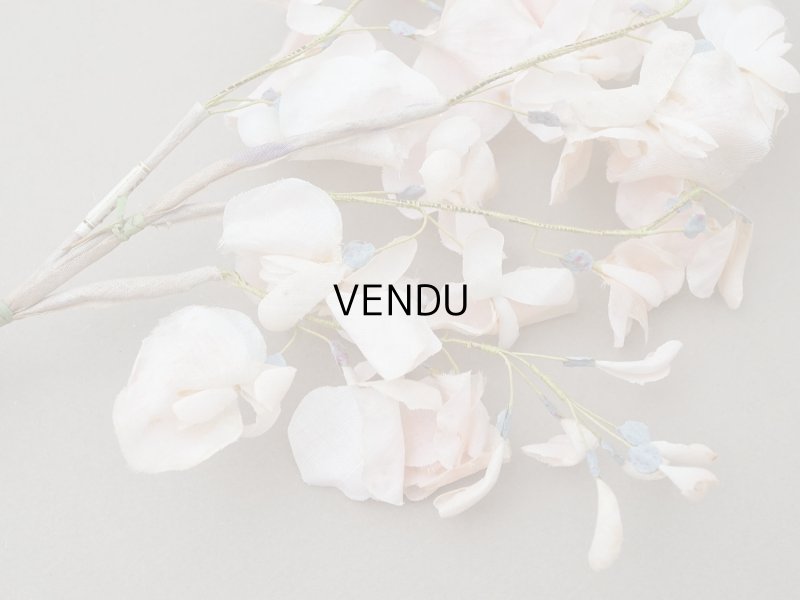 画像13: アンティーク 布花 大きなブーケ パウダーピンク