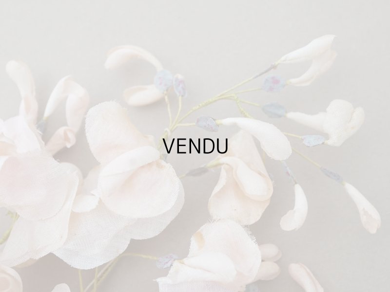 画像17: アンティーク 布花 大きなブーケ パウダーピンク