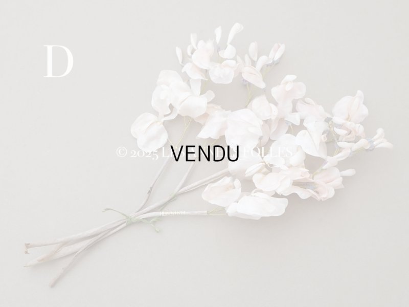 画像20: アンティーク 布花 大きなブーケ パウダーピンク