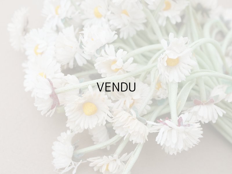 画像5: アンティーク デイジーの布花 大きなブーケ 約80輪