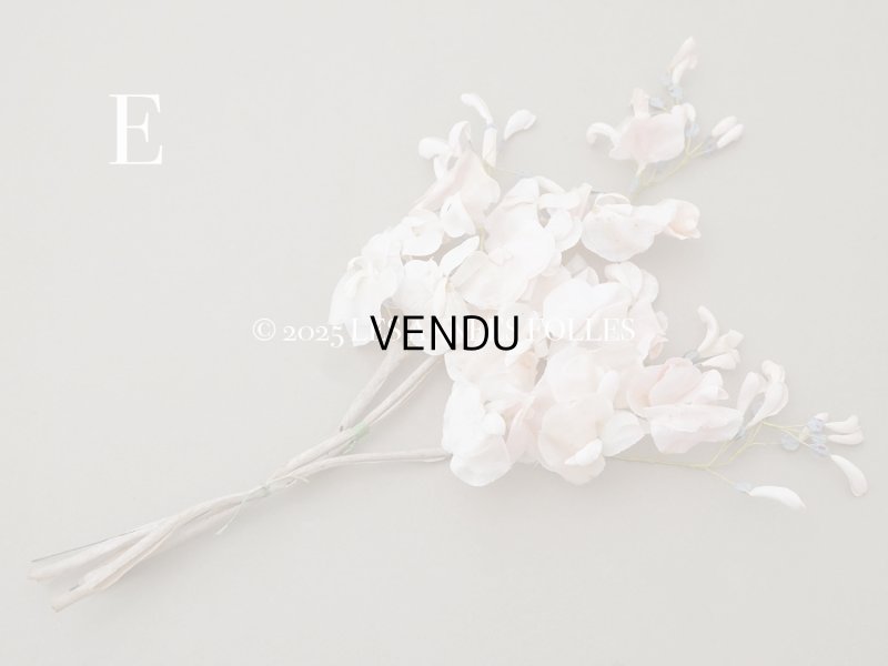 画像26: アンティーク 布花 大きなブーケ パウダーピンク