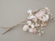 画像12: アンティーク 布花 大きなブーケ パウダーピンク