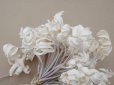 画像4: アンティーク ヒヤシンスの布花 大きなブーケ オフホワイト