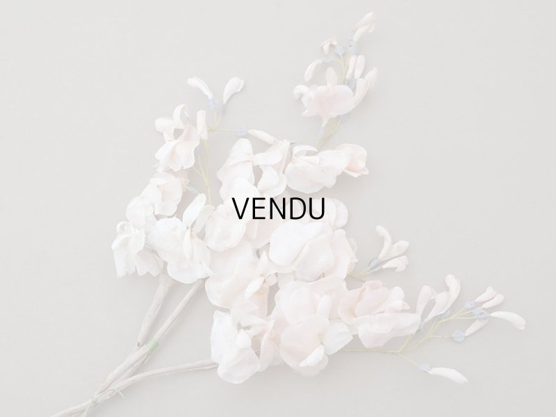 画像27: アンティーク 布花 大きなブーケ パウダーピンク