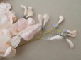 画像29: アンティーク 布花 大きなブーケ パウダーピンク