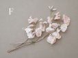 画像32: アンティーク 布花 大きなブーケ パウダーピンク