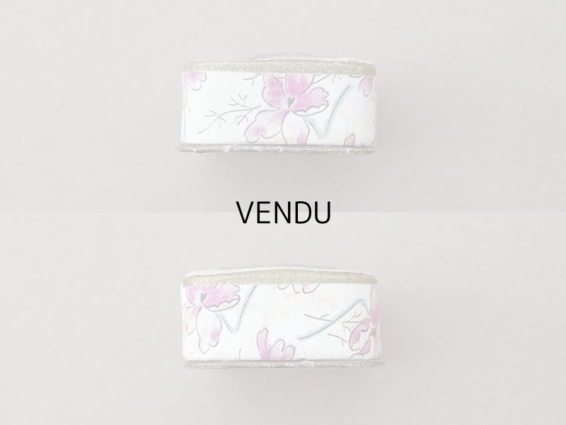 画像3: アンティーク 小さなパウダーボックス BOUQUET DE VIOLETTES DES JARDINS - ERIZMA PARIS -