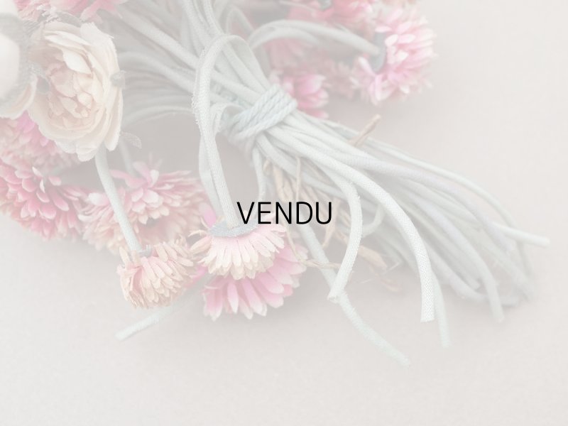 画像4: アンティーク 薔薇&デイジーの布花 ブーケ 約44輪