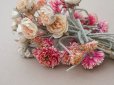 画像5: アンティーク 薔薇＆デイジーの布花 ブーケ 約44輪
