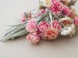 画像9: アンティーク 薔薇＆デイジーの布花 ブーケ 約44輪