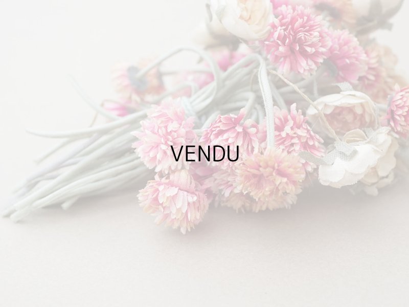 画像9: アンティーク 薔薇&デイジーの布花 ブーケ 約44輪