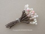 アンティーク ペップ 布花用 花芯 パステルカラー