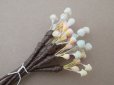 画像3: アンティーク ペップ 布花用 花芯 パステルカラー (3)