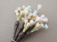 画像2: アンティーク ペップ 布花用 花芯 パステルカラー (2)