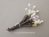 アンティーク ペップ 布花用 花芯 パステルカラー