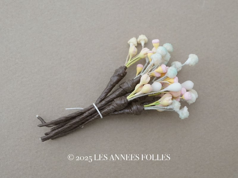 画像1: アンティーク ペップ 布花用 花芯 パステルカラー
