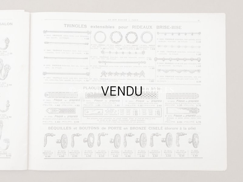 画像15: アンティーク ボンマルシェのカタログ インテリア用ファブリック&パスパントリー TISSU POUR AMEUBLEMENTS - AU BON MARCHE -