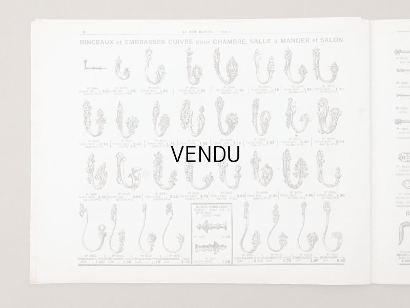 画像14: アンティーク ボンマルシェのカタログ インテリア用ファブリック&パスパントリー TISSU POUR AMEUBLEMENTS - AU BON MARCHE -