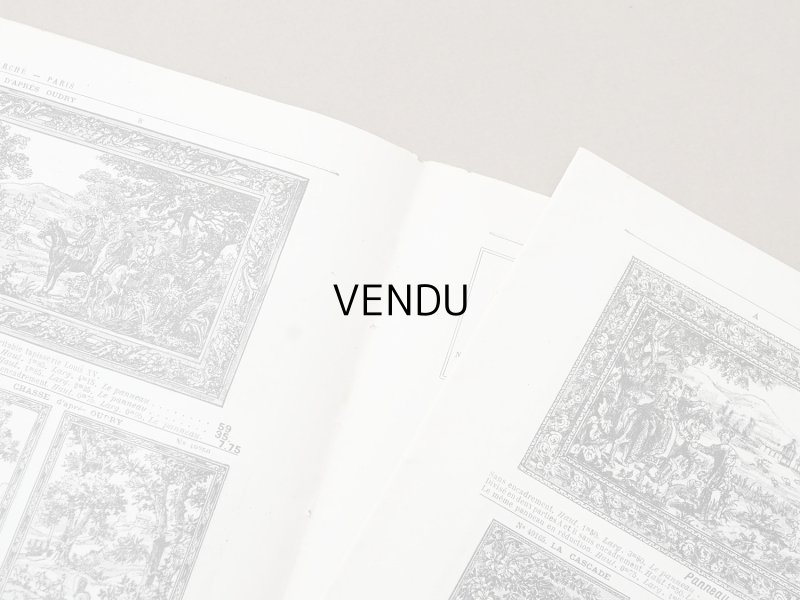 画像5: アンティーク ボンマルシェのカタログ インテリア用ファブリック&パスパントリー TISSU POUR AMEUBLEMENTS - AU BON MARCHE -