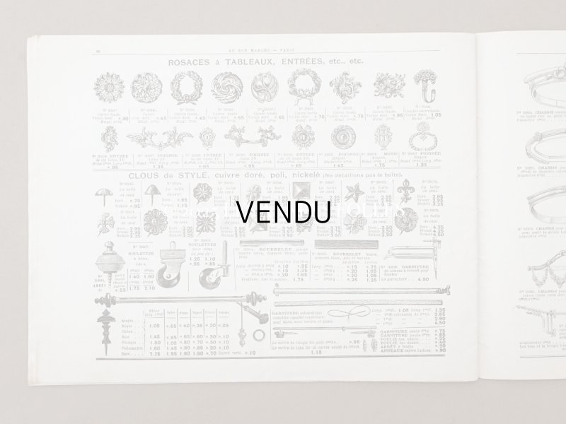 画像16: アンティーク ボンマルシェのカタログ インテリア用ファブリック&パスパントリー TISSU POUR AMEUBLEMENTS - AU BON MARCHE -