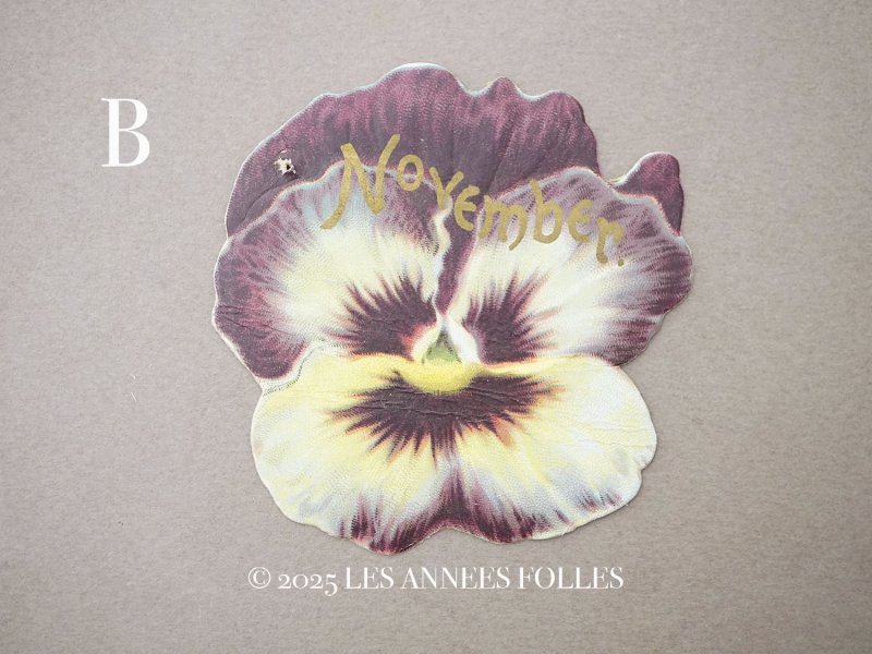 画像4: アンティーク クロモ パンジー