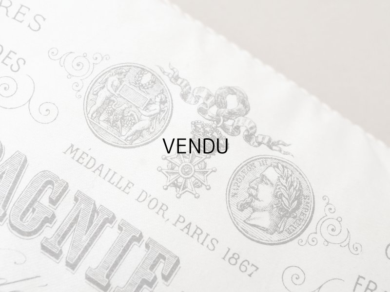 画像3: 19世紀末 アンティーク シルク製 クッション シルククッション COMPAGNIE DES INDES