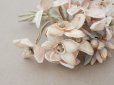 画像5: アンティーク シルクベルベットの布花 パウダーピンク ブーケ