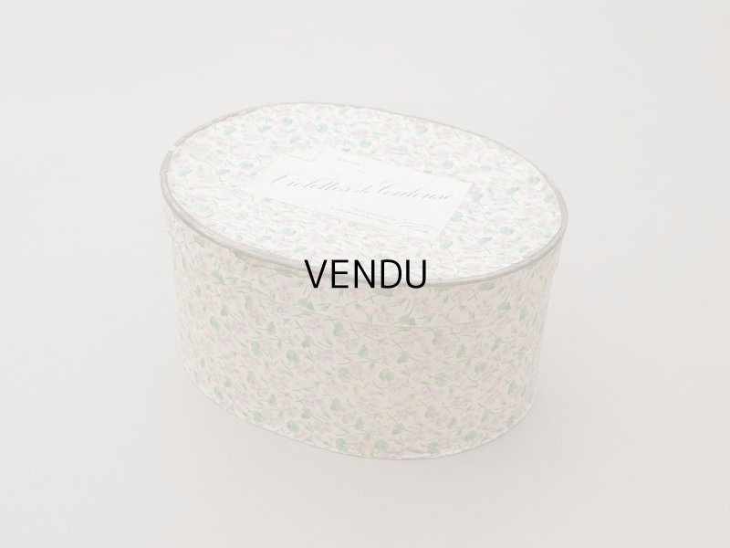 画像2: アンティーク 帽子箱型 菫のソープボックス SAVON AUX VIOLETTES DE TOULOUSE - PARFUMERIE DE JOUVENCE -