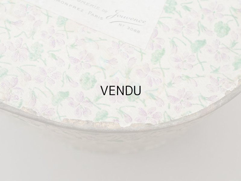 画像5: アンティーク 帽子箱型 菫のソープボックス SAVON AUX VIOLETTES DE TOULOUSE - PARFUMERIE DE JOUVENCE -