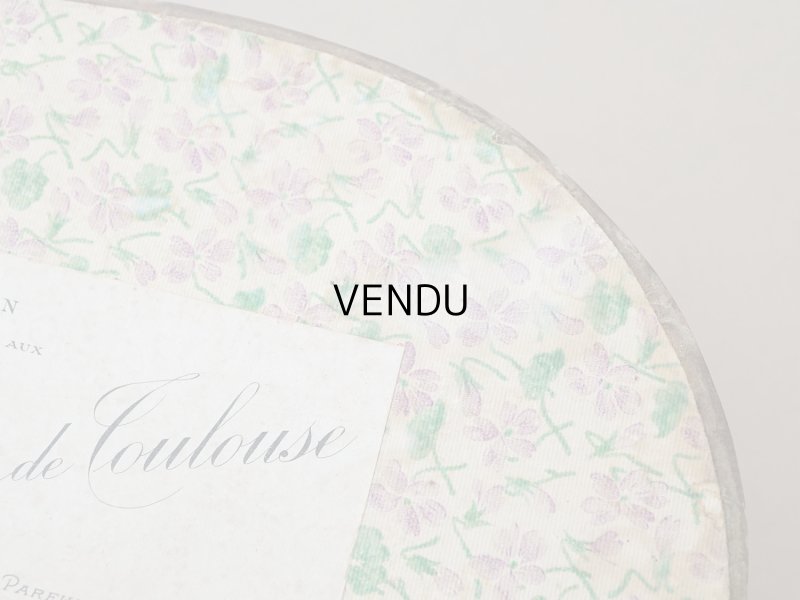 画像6: アンティーク 帽子箱型 菫のソープボックス SAVON AUX VIOLETTES DE TOULOUSE - PARFUMERIE DE JOUVENCE -