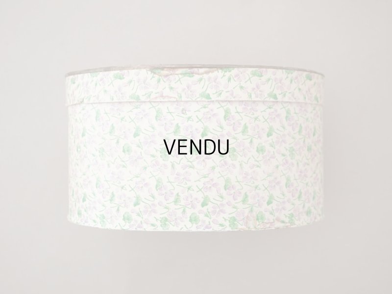 画像8: アンティーク 帽子箱型 菫のソープボックス SAVON AUX VIOLETTES DE TOULOUSE - PARFUMERIE DE JOUVENCE -