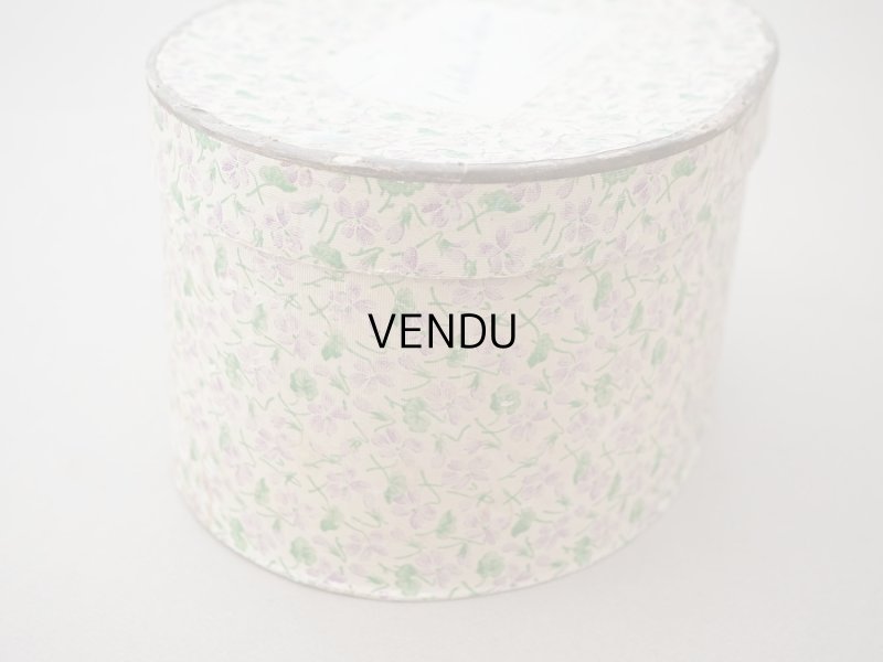 画像10: アンティーク 帽子箱型 菫のソープボックス SAVON AUX VIOLETTES DE TOULOUSE - PARFUMERIE DE JOUVENCE -