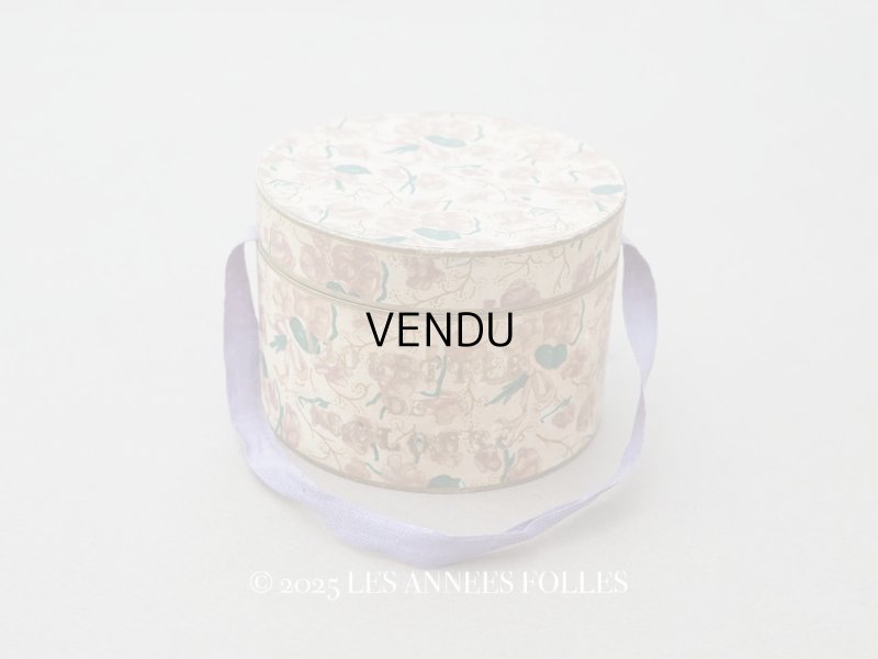 画像1: アンティーク 菫の砂糖菓子の紙箱 SOUVENIR DE TOULOUSE