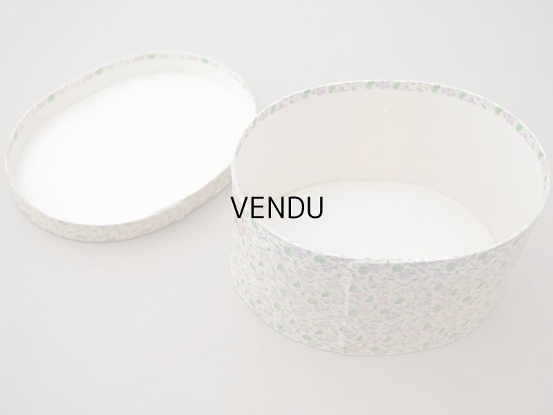 画像12: アンティーク 帽子箱型 菫のソープボックス SAVON AUX VIOLETTES DE TOULOUSE - PARFUMERIE DE JOUVENCE -