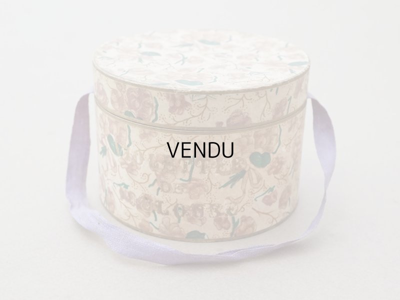 画像2: アンティーク 菫の砂糖菓子の紙箱 SOUVENIR DE TOULOUSE