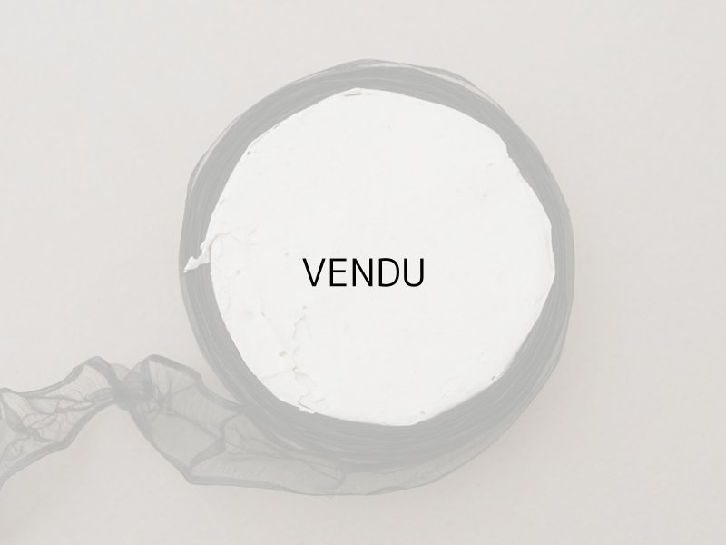 画像5: 1900年頃 アンティーク シルク製 フリル制作用 オーガンジーのリボン 黒  8.4m 2.5cm幅