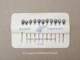 アンティーク エパングル グレーのパール QUALITE SUPERIEURE