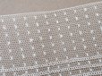 画像5: アンティーク ドット柄 チュールレース 3m  5.9cm幅 オフホワイト