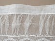 画像9: アンティーク 幅広 ドレスの裾  プリーツ入り レース 3.7m 23cm幅 