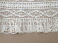 画像16: アンティーク 幅広 ドレスの裾  プリーツ入り レース 3.7m 23cm幅 