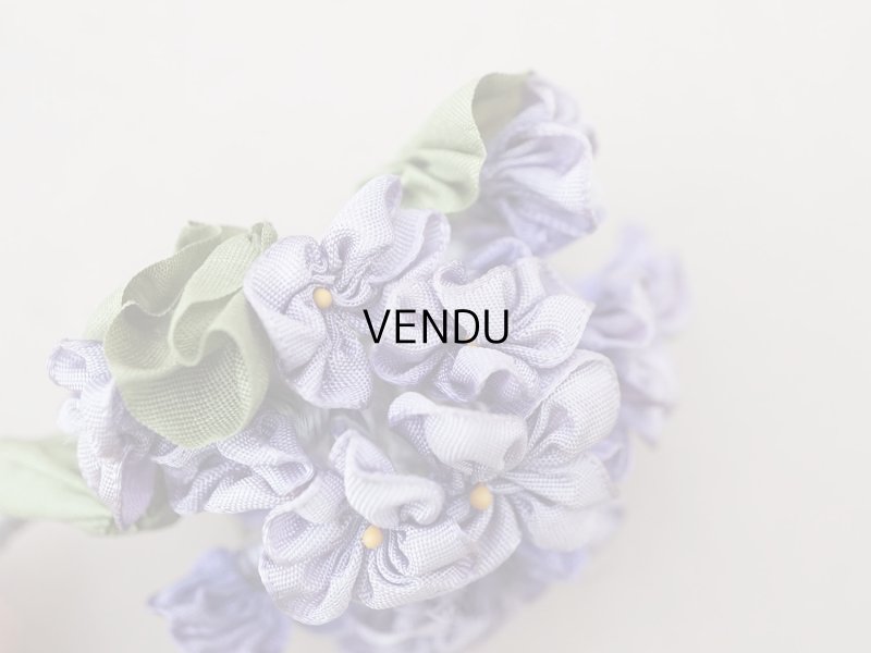 画像6: アンティーク 菫のブーケ ロココモチーフ