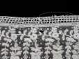 画像10: 19世紀末 アンティーク アプリカシオン・ブリュッセルレース ポワンドガーズ＆ボビンレース 1.55m
