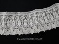19世紀末 アンティーク アプリカシオン・ブリュッセルレース ポワンドガーズ＆ボビンレース 1.55m