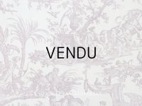 19世紀 アンティーク トワルドジュイ LES QUATRES PARTIES DU MONDE - JEAN-BAPTISTE HUET - 