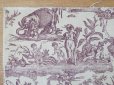 画像3: 19世紀 アンティーク トワルドジュイ LES QUATRES PARTIES DU MONDE - JEAN-BAPTISTE HUET - 